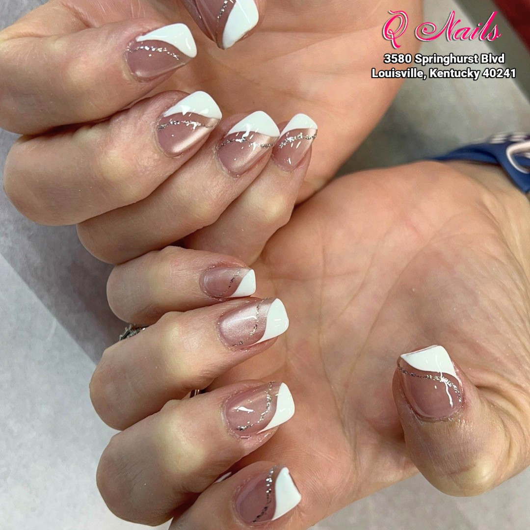 Lovely nail design_Q Nails Louisville, Kentucky 40241